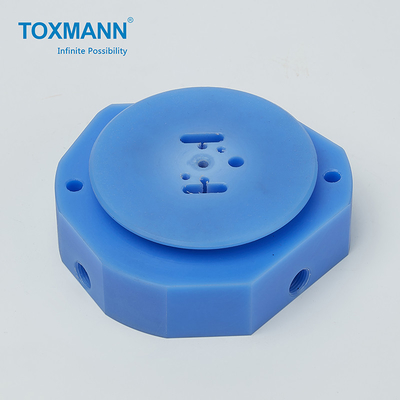 Toxmann POM Plastic Machined Parts, Nylon-CNC, der Plastikteile maschinell bearbeitet