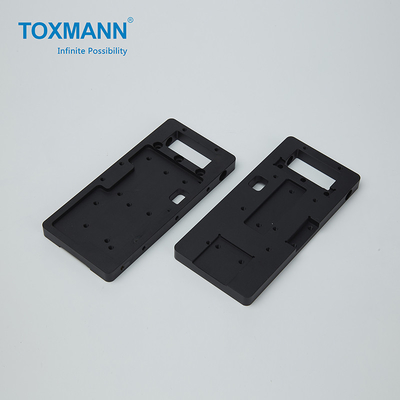Die Aluminiumlegierungs-Präzision CNC-Maschinerie-Teile Schwarzeloxieren-Oberfläche