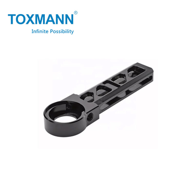 AL6061 CNC-mechanische Teile aus Aluminiumlegierung, schwarze Oxidoberfläche