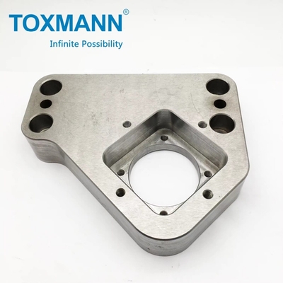 Anpassung von CNC-Bearbeitung Fräsen Teile Stahl 45, Metall Oberflächen Oxidation Textured Nickel Behandlung CNC-Fräsen Teil