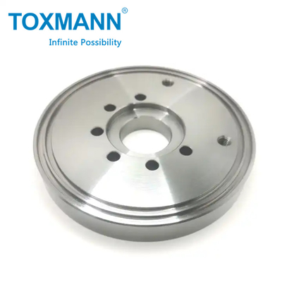 Aluminium-CNC-Drehmaschinen-Verarbeitung Dienstleistungen Hochpräzisions-Verbindungsflansche CNC-Bearbeitungsteile