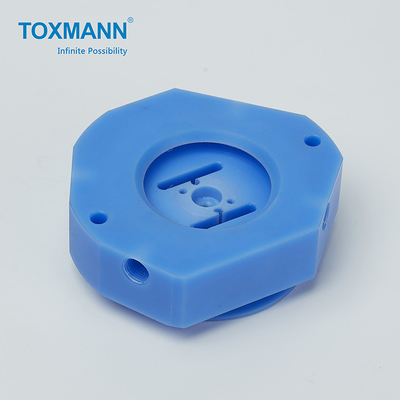 Toxmann POM Plastic Machined Parts, Nylon-CNC, der Plastikteile maschinell bearbeitet