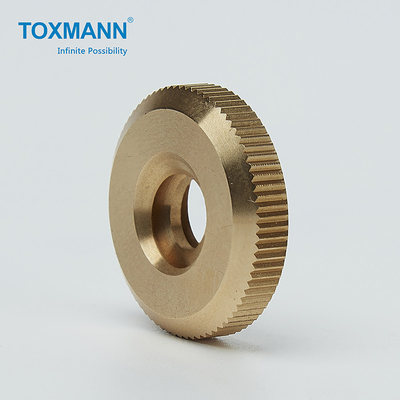 Der Toleranz-0.01mm Präzisionsdrehteile kupferne Nuss-Bronzeschrauben-