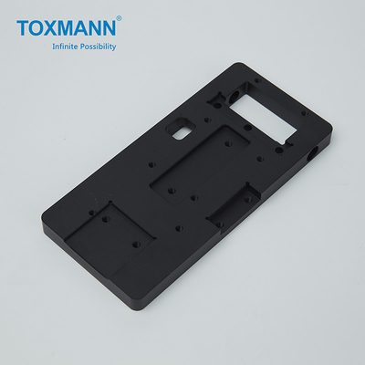 Die Aluminiumlegierungs-Präzision CNC-Maschinerie-Teile Schwarzeloxieren-Oberfläche