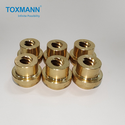 Toxmann gedrehte CNC-Abdrehen-Messingteile für Plastikform