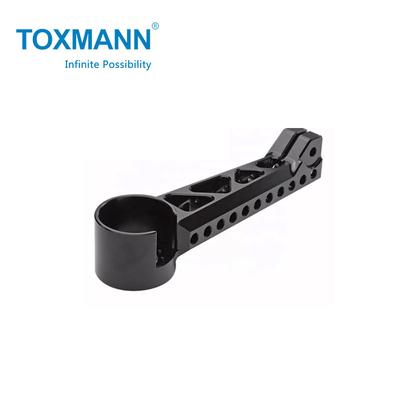 AL6061 CNC-mechanische Teile aus Aluminiumlegierung, schwarze Oxidoberfläche