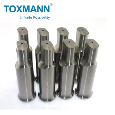 Hochwertige HSS/HWS/Carbid-Punch-Stift ISO8020, Standardförmiger länglicher Kugel-Lock-Ejektor-Punch, zweiter Schlag, durchbohrender Schlag