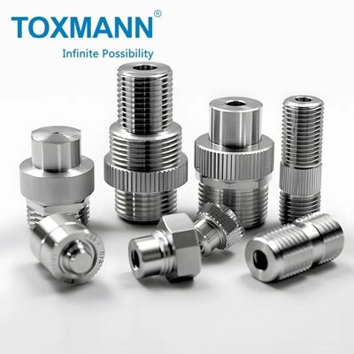 CNC-Bearbeitungsschrauben-Teil hochpräzise Aluminium-Edelstahl-Schrauben CNC-Bearbeitung Service CNC-Stahlteile