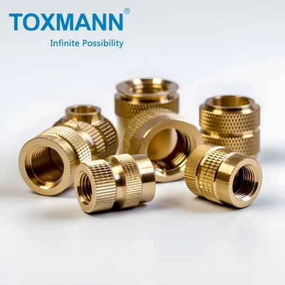 CNC-Bearbeitung mit individueller Präzision Kupfer-Bronz-Bauteil CNC-Fräsen Drehen Messing-Teile Service