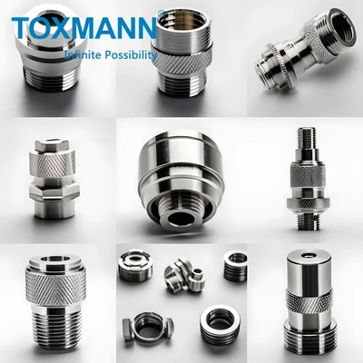 OEM CNC-Bearbeitung Anpassungsleistungen Edelstahl Aluminium-Gewinde Teile CNC-Bearbeitung