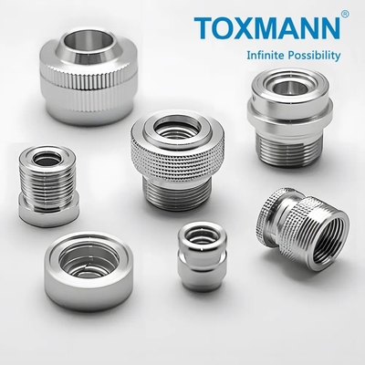 OEM CNC-Bearbeitung Anpassungsleistungen Edelstahl Aluminium-Gewinde Teile CNC-Bearbeitung