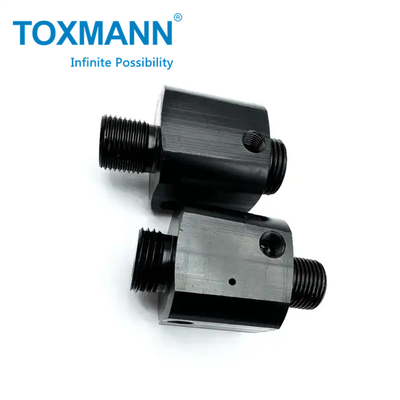 Schnelle Prototypen bearbeitete Aluminiumteile AL6061 AL7075 Schwarze Anodisierung