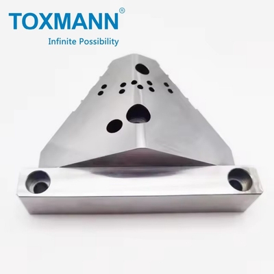 Anpassung von Metalloberflächen Hochpolierte Oxidation Textured Nickelbehandlung CNC-Fräsendeile