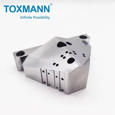 Anpassung von Metalloberflächen Hochpolierte Oxidation Textured Nickelbehandlung CNC-Fräsendeile