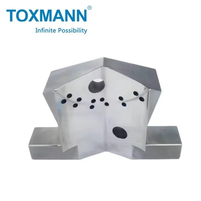 Anpassung von Metalloberflächen Hochpolierte Oxidation Textured Nickelbehandlung CNC-Fräsendeile