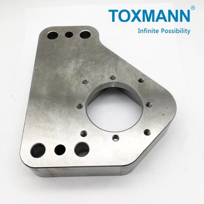 Anpassung von CNC-Bearbeitung Fräsen Teile Stahl 45, Metall Oberflächen Oxidation Textured Nickel Behandlung CNC-Fräsen Teil