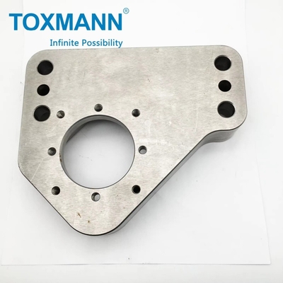 Anpassung von CNC-Bearbeitung Fräsen Teile Stahl 45, Metall Oberflächen Oxidation Textured Nickel Behandlung CNC-Fräsen Teil