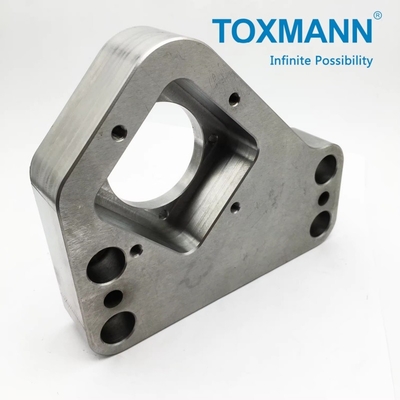 Anpassung von CNC-Bearbeitung Fräsen Teile Stahl 45, Metall Oberflächen Oxidation Textured Nickel Behandlung CNC-Fräsen Teil