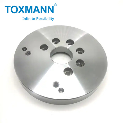 Aluminium-CNC-Drehmaschinen-Verarbeitung Dienstleistungen Hochpräzisions-Verbindungsflansche CNC-Bearbeitungsteile