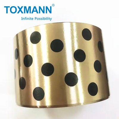OEM-bearbeitetes Cnc-Bearbeitungsgegenstand Metallteil Graphit gefüllt Kupfer Messing Bushing