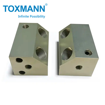 Präzisionsmedizinische mechanische Komponente auf kundenspezifische Weise CNC-Bearbeitungsdienstteile, 7075 anodiert