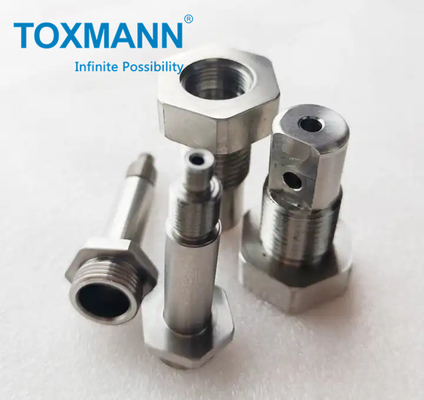 Strenge Toleranz SS304 SS316L CNC-Bearbeitung aus Edelstahl CNC-Fräsen und Drehen