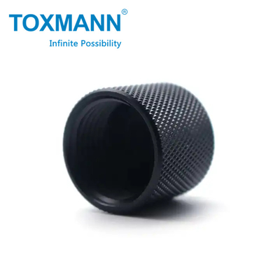 CNC-Präzisionsdrehteile Aluminium-Audioschalterknopf