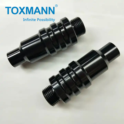 Baumaterial Pin Shaft CNC-Bearbeitung Drehdienst Aluminiumhardware Helle runde Stange Pin